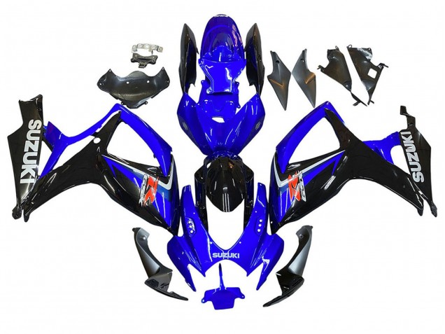 2006-2007 Suzuki GSXR 600 / GSXR 750 Motorcycle Fairings - Blue Black Red Australia
