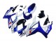 2006-2007 Suzuki GSXR 600 / GSXR 750 Motorcycle Fairings - White Blue Glossy Black Red Australia