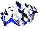 2006-2007 Suzuki GSXR 600 / GSXR 750 Motorcycle Fairings - White Blue Glossy Black Red Australia
