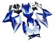2008-2010 Suzuki GSXR 600 / GSXR 750 Motorcycle Fairing Kits - Blue White Red Australia