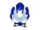2008-2010 Suzuki GSXR 600 / GSXR 750 Motorcycle Fairing Kits - Blue White Red Australia