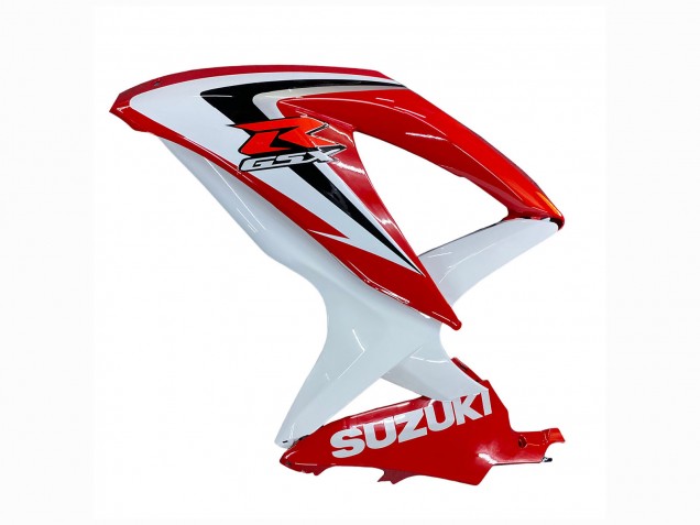 2008-2010 Suzuki GSXR 600 / GSXR 750 Motorcycle Fairings - White Red Black Australia