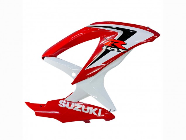 2008-2010 Suzuki GSXR 600 / GSXR 750 Motorcycle Fairings - White Red Black Australia