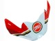 2008-2010 Suzuki GSXR 600 / GSXR 750 Motorcycle Fairings - White Red Motul Lucky Strike Australia