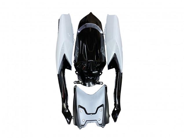 2008-2010 Suzuki GSXR 600 / GSXR 750 Motorcycle Fairing - White Black Australia