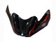 2008-2010 Suzuki GSXR 600 / GSXR 750 Motorcycle Fairings - Glossy Black Orange Flame Australia