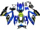 2008-2010 Suzuki GSXR 600 / GSXR 750 Motorcycle Fairings - Blue Fluorescent Green Shark Australia
