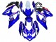 2008-2010 Suzuki GSXR 600 / GSXR 750 Motorcycle Fairings - White Blue Pink Ecstar Motul Australia