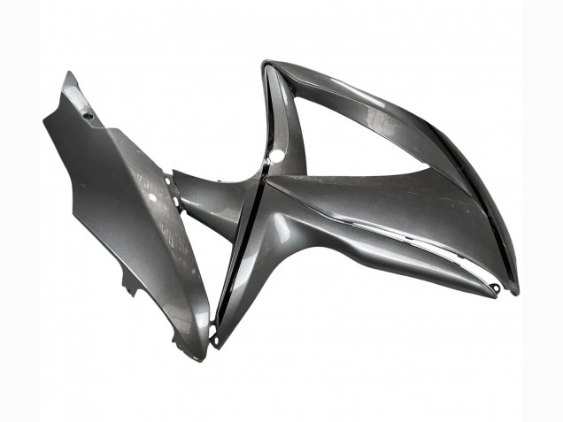2008-2010 Suzuki GSXR 600 / GSXR 750 Motorcycle Fairings - Matte Grey Black Australia