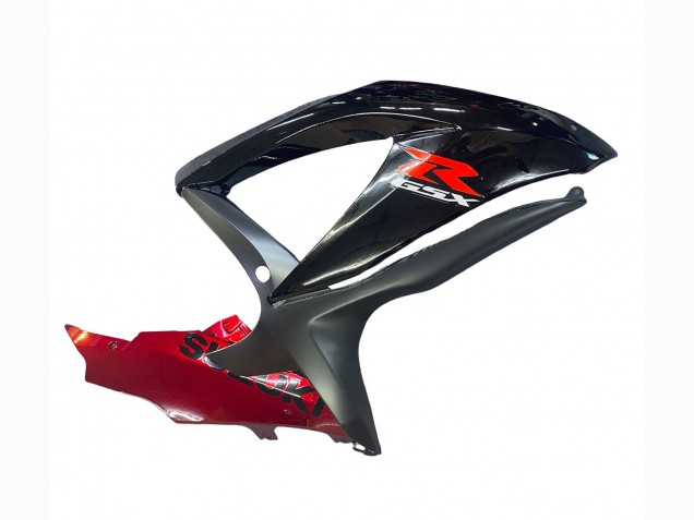 2008-2010 Suzuki GSXR 600 / GSXR 750 Motorcycle Fairing - Red Glossy Black Australia