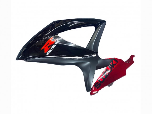 2008-2010 Suzuki GSXR 600 / GSXR 750 Motorcycle Fairing - Red Glossy Black Australia