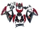 2008-2010 Suzuki GSXR 600 / GSXR 750 Motorcycle Fairing - Red Glossy Black Australia