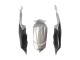 2008-2010 Suzuki GSXR 600 / GSXR 750 Motorcycle Fairings - Silver Matte Black Australia