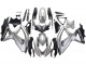 2008-2010 Suzuki GSXR 600 / GSXR 750 Motorcycle Fairings - Silver Matte Black Australia