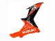 2011-2024 Suzuki GSXR 600 / GSXR 750 Motorcycle Fairings Kits - Red Glossy Black Australia