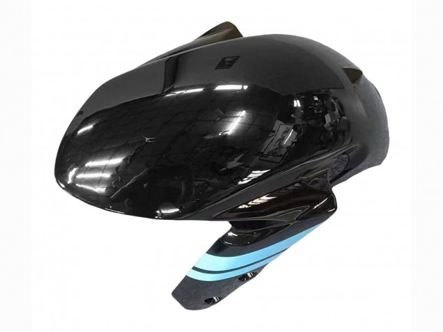 2011-2024 Suzuki GSXR 600 / GSXR 750 Motorcycle Fairings - Glossy Black Light Blue Australia