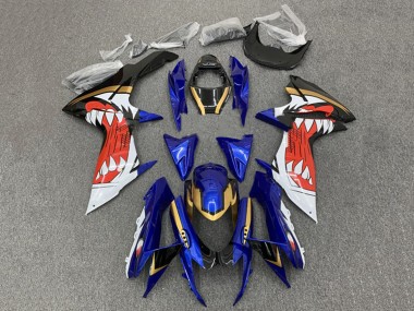 2011-2024 Suzuki GSXR 600 / GSXR 750 Motorcycle Fairings - Blue Gold Red Black Australia