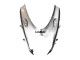2011-2024 Suzuki GSXR 600 / GSXR 750 Motorcycle Fairing - Glossy Black Silver Australia