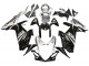 2011-2024 Suzuki GSXR 600 / GSXR 750 Motorcycle Fairing - Glossy Black Silver Australia