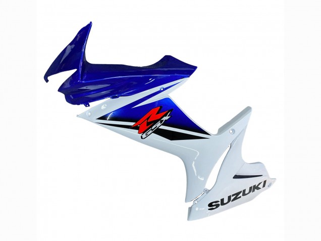 2011-2024 Suzuki GSXR 600 / GSXR 750 Motorcycle Fairing - White Blue Red Australia