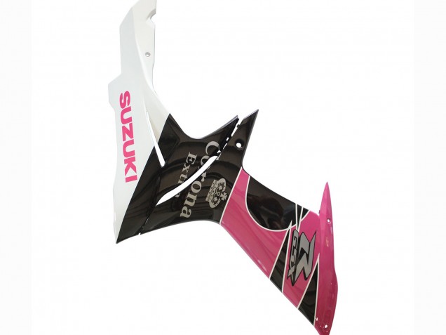 2011-2024 Suzuki GSXR 600 / GSXR 750 Motorcycle Fairings - White Pink Black Corona Australia