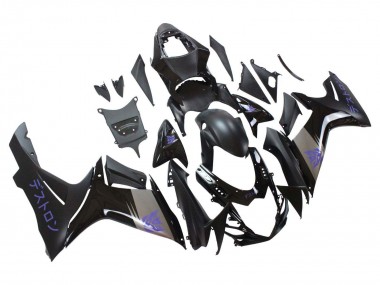 2011-2024 Suzuki GSXR 600 / GSXR 750 Motorcycle Fairings - Matte Black Grey Purple Australia