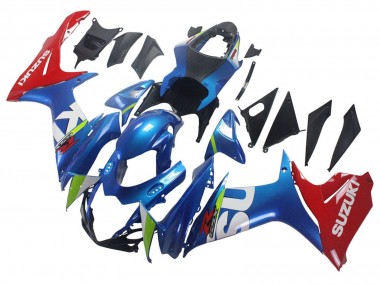 2011-2024 Suzuki GSXR 600 / GSXR 750 Motorcycle Fairings - Blue Red Australia