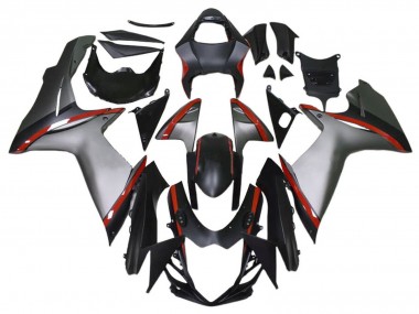 2011-2024 Suzuki GSXR 600 / GSXR 750 Motorcycle Fairings - Blue White Black Australia
