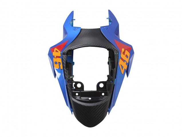 2011-2024 Suzuki GSXR 600 / GSXR 750 Motorcycle Fairings - Light Blue Orange Black White Shark 46 Australia