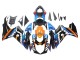 2011-2024 Suzuki GSXR 600 / GSXR 750 Motorcycle Fairings - Light Blue Orange Black White Shark 46 Australia