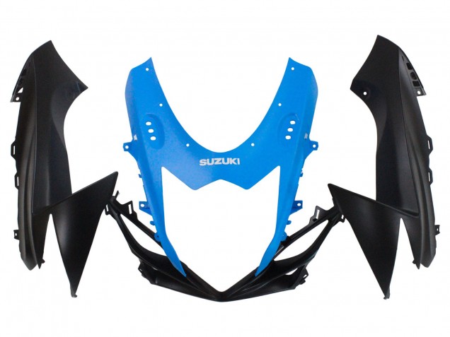 2011-2024 Suzuki GSXR 600 / GSXR 750 Motorcycle Fairing - Blue Matte Black Australia
