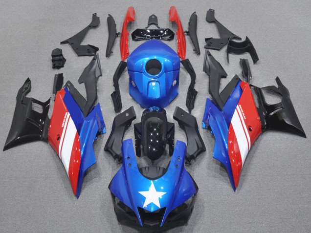 2022-2024 Yamaha YZF R3/R25 Motorcycle Fairing Kits - Blue White Red Black Australia