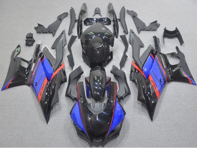 2022-2024 Yamaha YZF R3/R25 Motorcycle Fairings - Glossy Black Blue Red Australia