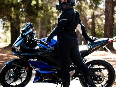 2022-2024 Yamaha YZF R3/R25 Motorcycle Fairings - Blue Glossy Black Australia