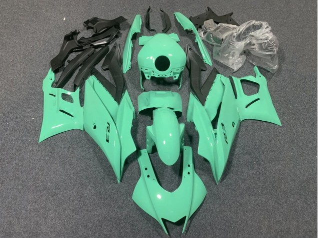 2022-2024 Yamaha YZF R3/R25 Motorcycle Fairings - Light Green Australia