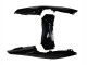 2022-2024 Yamaha YZF R3/R25 Motorcycle Fairings - Glossy Black Australia