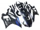 2022-2024 Yamaha YZF R3/R25 Motorcycle Fairings - Marble Black Silver Blue Forged Carbon Fiber Style Australia