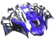 2022-2024 Yamaha YZF R3/R25 Motorcycle Fairing - Blue Matte Black Australia