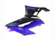 2022-2024 Yamaha YZF R3/R25 Motorcycle Fairing - Blue Matte Black Australia