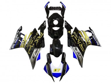 2022-2024 Yamaha YZF R3/R25 Motorcycle Fairings - White Blue Gold Glossy Black Australia