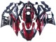 2022-2024 Yamaha YZF R3/R25 Motorcycle Fairing - Red White Glossy Black Australia