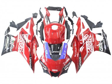 2022-2024 Yamaha YZF R3/R25 Motorcycle Fairings - Red Blue Black Lenovo Valsir Australia