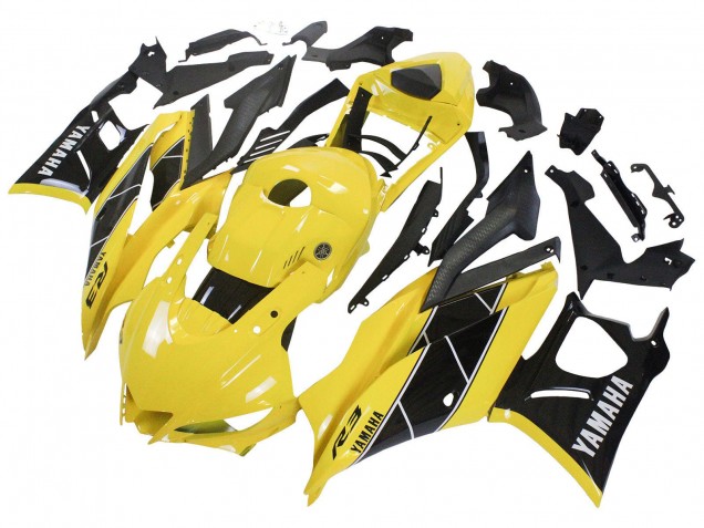 2022-2024 Yamaha YZF R3/R25 Motorcycle Fairing - Yellow Black Australia