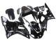 2000-2001 Yamaha YZF 1000 R1 Motorcycle Fairings - Glossy Black White Monster Motul Australia