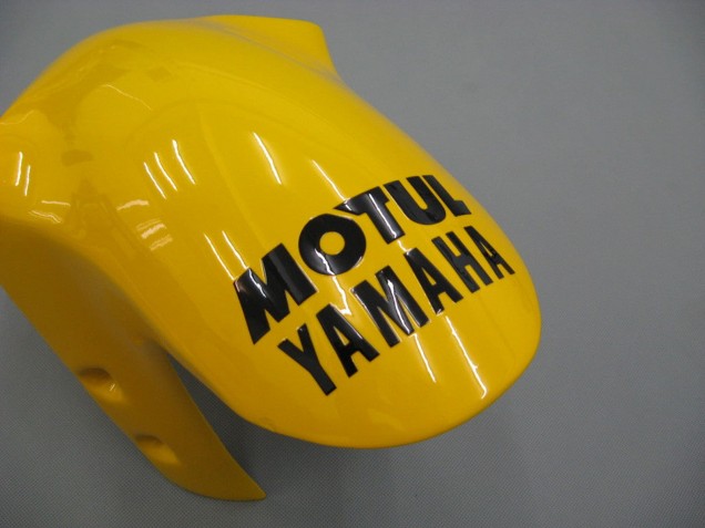 2000-2001 Yamaha YZF 1000 R1 Motorcycle Fairings - White Yellow Blue Motul Camel Australia