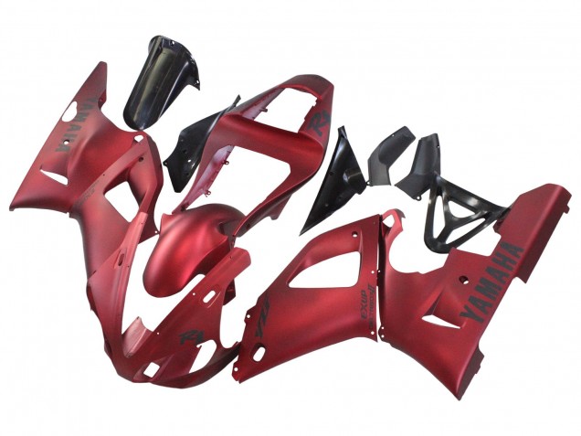 2000-2001 Yamaha YZF 1000 R1 Motorcycle Fairings - Matte Red Australia