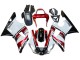 2000-2001 Yamaha YZF 1000 R1 Motorcycle Fairing - Red White Glossy Black Australia