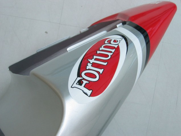 2000-2001 Yamaha YZF 1000 R1 Motorcycle Fairings - Silver Red Fortuna Motul Australia