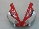 2000-2001 Yamaha YZF 1000 R1 Motorcycle Fairings - Silver Red Fortuna Motul Australia