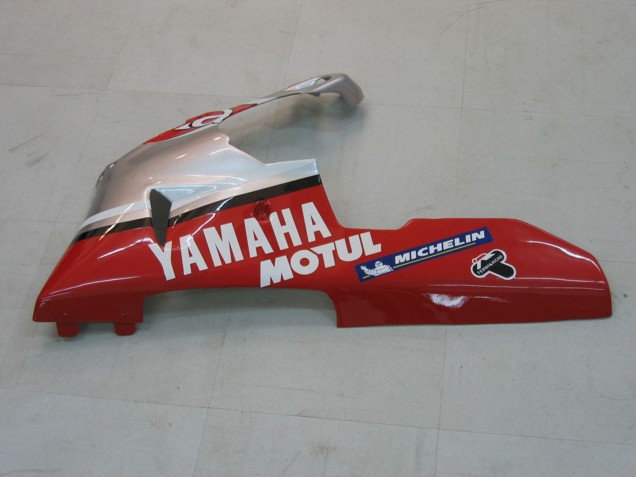 2000-2001 Yamaha YZF 1000 R1 Motorcycle Fairings - Silver Red Fortuna Motul Australia